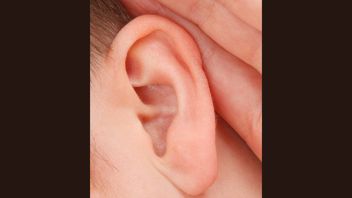 Man Hearing Tinnitus Problem
